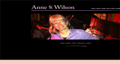 Desktop Screenshot of annewilsonmusic.com